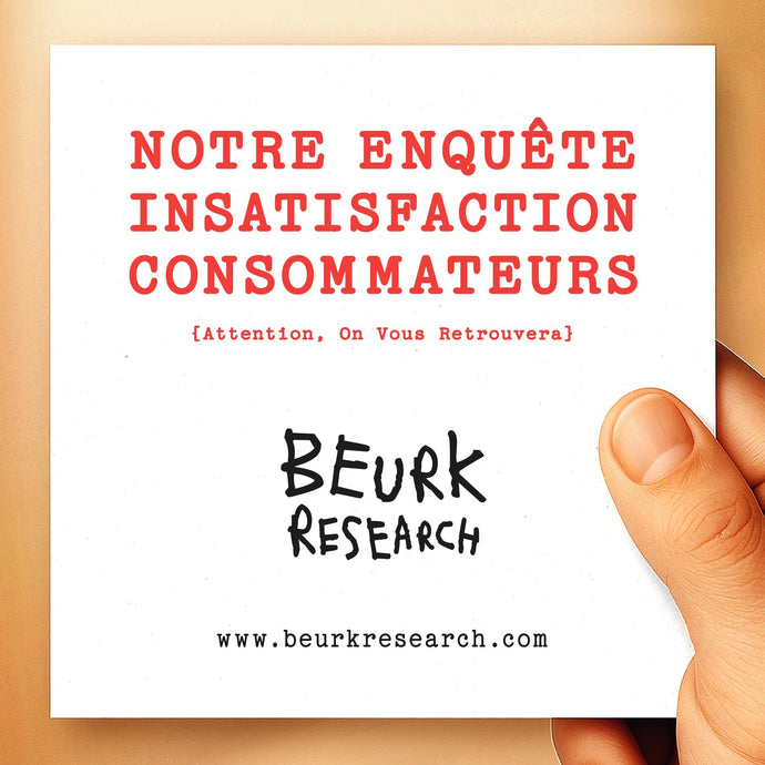 Notre Questionnaire Consommateurs