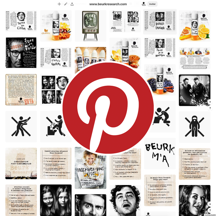 Pinterest est sur Beurk Research